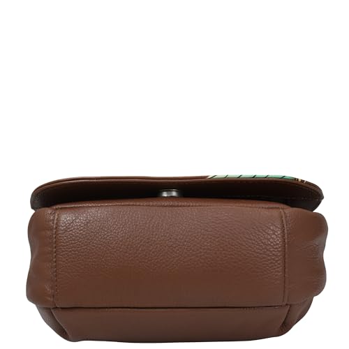 Image of Anna by Anuschka Women's Crossbody Saddle Bag