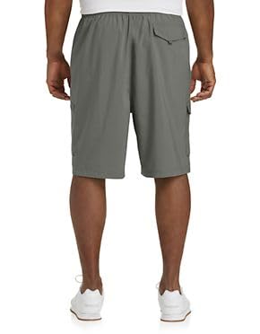 Reebok Performance Ripstop Cargo Shorts for Big and Tall MenOutdoor Activities2XL Granite