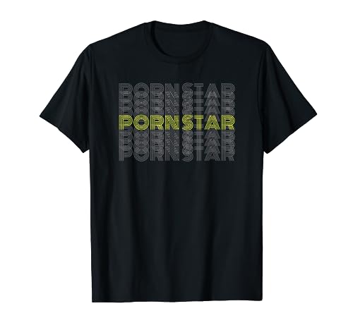 Porn Star Retro T-shirt