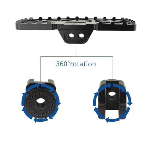 Repose-Pieds Avant Harley FXRS Anti-Glisse Solution aux Cale-Pieds Usés
