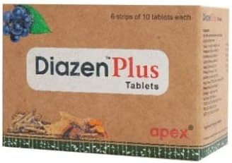 Diazen Plus TAB PACK OF 60 TAB