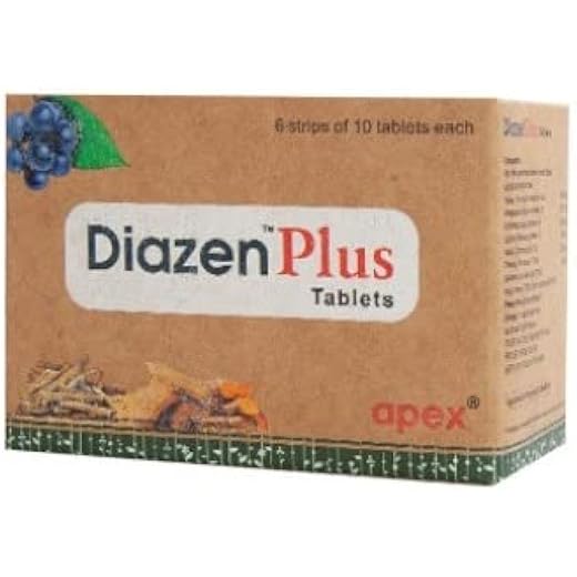 Diazen Plus - Anxiety Relief Tablets 60ct