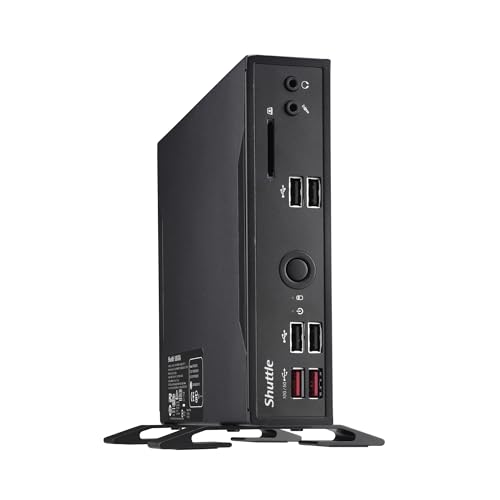 Shuttle DS20U3V2 PC/Workstation Barebone 1,3L Größe PC Schwarz Intel SoC i3-10110U 2,1 GHz