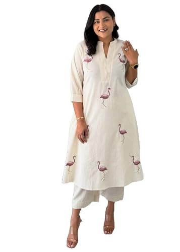 Costume de travail indien de haute qualité avec sa belle broderie sciée