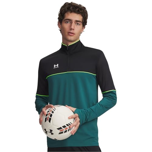 Under Armour Challenger pull sport XL homme sweat-shirt demi-zip entraînement fitness