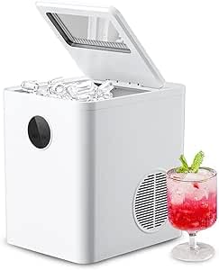 Fabricadora Compacta de Hielo Nugget para Encimera miniatura 1
