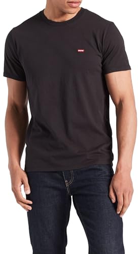 Levi's Big & Tall Original Housemark Tee T-Shirt Homme, Mineral Black, 3XL