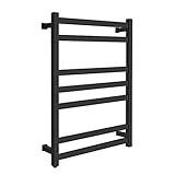 ? Gain de place et montage mural : il s'agit d'un sèche-serviettes mural que vous pouvez installer sur le mur. Son design maximise l'espace de votre espace au sol, non seulement un chauffe-serviettes parfait, mais aussi une magnifique décoration de salle de bain.