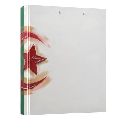 Classeur Peystean couverture rigide imprimée peinture à l'huile et anneaux en D