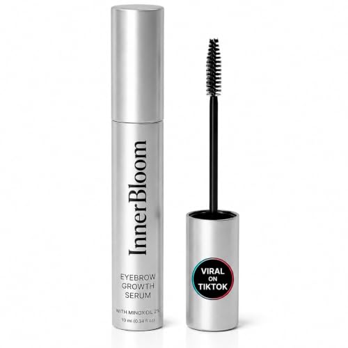 Innerbloom Original Minoxidil Eyebrow Growth Serum Brow Growth Serum for Thicker Brows