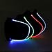 JIGUOOR LED Hat Light Up Baseball Cap Flash Glow Party Hat Rave Accessories for Festival Club Stage Hip-hop Performance (Battery Powered, Red)