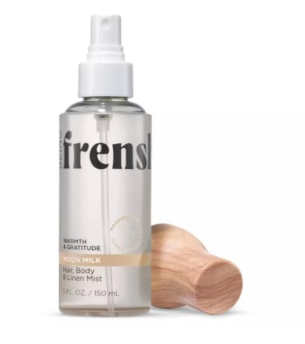 Being Frenshe Hair, Body & Linen Mist with Essential Oils, Moon Milk, 5 fl oz