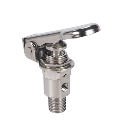 Válvula de escape TAC-3P-34T de 3 vías con rosca hembra M5 y conector de 6mm 6