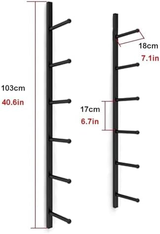 Snowboard Storage Rack，Tall Floor Yoga Mat Rack, Yoga Mat Wall Mount Holder Shelf for Home GymStudio, 69-Tier Heavy Duty Metal Foam Roller Display Stand, Sports Mats Storage Rack Organizer