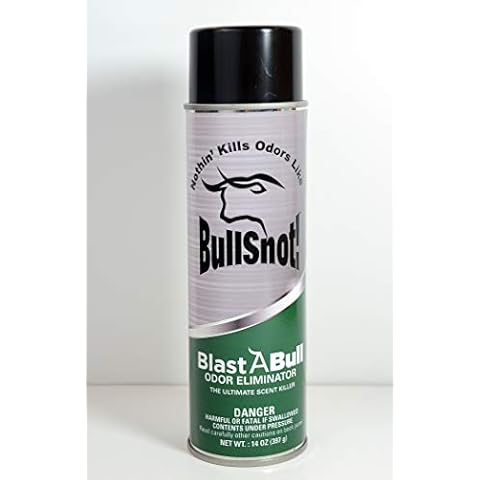 BullSnot Blast Odor Eliminator – Powerful Car & Home Smell Neutralizer. Encapsulates Odors from Pet, Food, Tobacco. Safe for Carpets, Fabrics, Upholstery. Made in the USA Cover