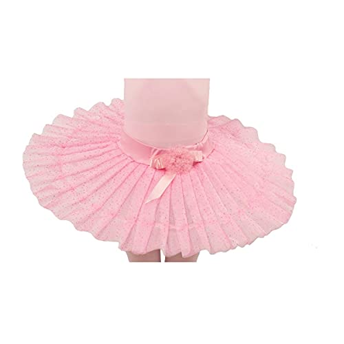 Saia Para Ballet Tutu Bandeja Com Glitter Infantil