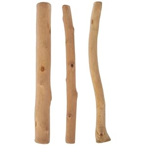 Artemio 35 cm 3 stokjes drijfhout, bruin