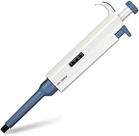 Micropipette 100-1000ul, Adjustable Pipettor for Laboratory, Single Channel Lab Pipette,Half-Autoclavable