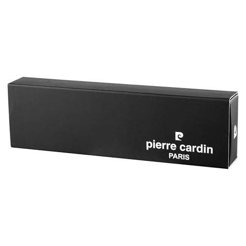 Caneta Tinteiro Pierre Cardin Momento Half Gold Preta GT F