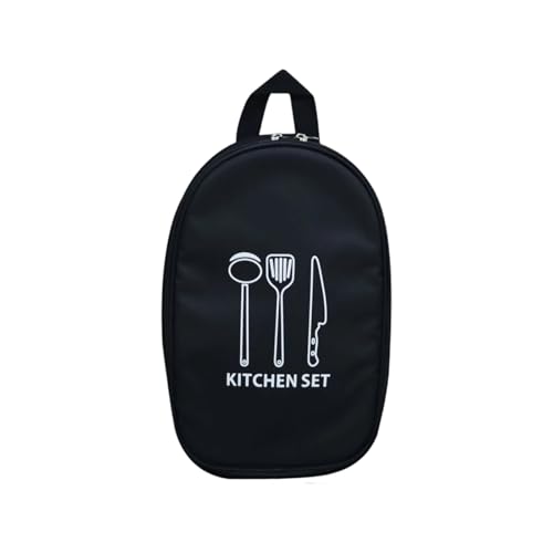 キッチンキャンプ用の広々とした料理ホルダー調理器具バッグを掃除しやすいピクニック用品への素早いアクセスツール調理器具バッグ