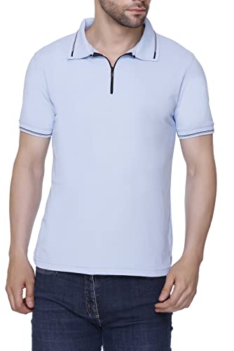 Image of Colors & Blends - Men's Activewear Zipper Polo