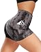 GAYHAY Biker Shorts for Women with Pockets - 8"/5"/3" Booty High Waisted Black Spandex Volleyball Short for Workout Yoga