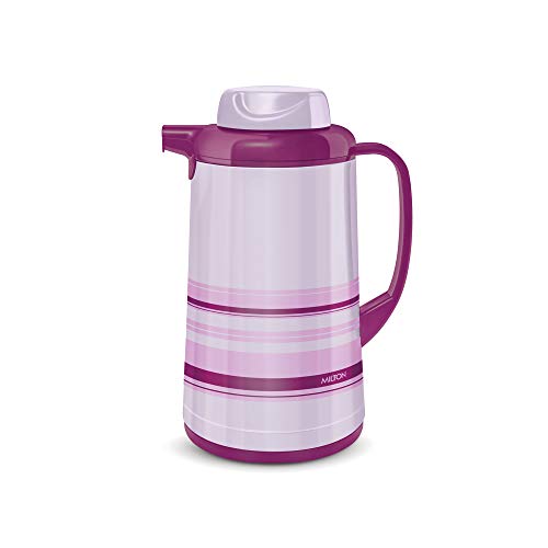 Image of Milton Brew 1000 Insulated Flasks Inner Glass Jug, 1 Litre, Purple