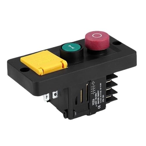 Interruptor electromagnético YCZ6 trifásico de 400V con pulsador combinado de 10 pines
