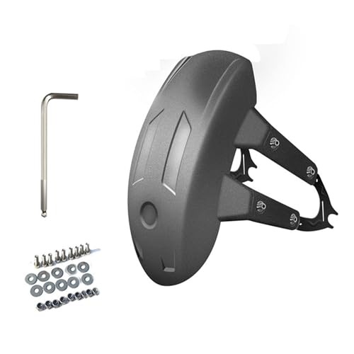 Garde-boue moto universel protection roue arriere avec support rigide