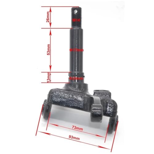 Mangueta de dirección con disco de freno para ATV y buggy eléctrico JLA-07-035 2