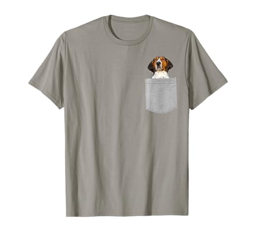 Dog in Your Pocket Treeing Walker Coonhound Maglietta