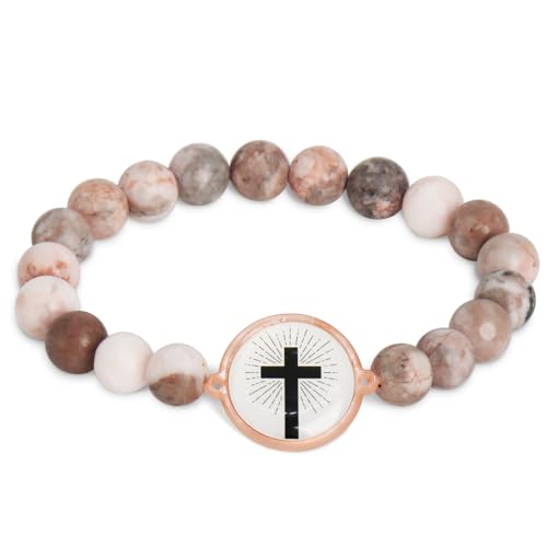Bible Verse Bracelets - Christian Bead Bracelets, Inspiring Daily Scripture for Women, Men and Teens, Jesus Bracelet