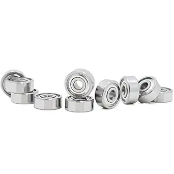 623zz UP200 Drill Bearing,3x10x4mm Bearing with No Oil for High Speed,Dental Grinding Handle Ball Bearings(Pack of 10Pcs)