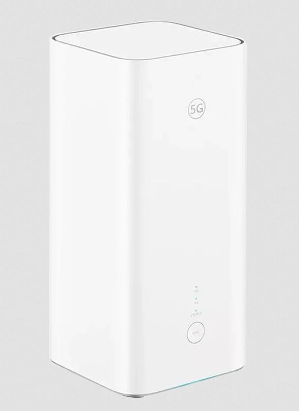 Angled view of the Huawei H155-382 5G CPE Router