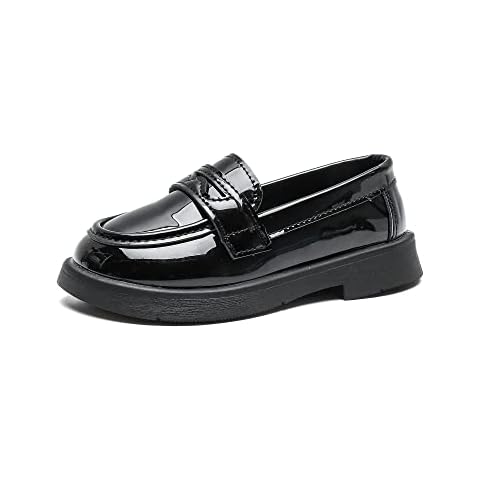 Komfyea Girl's Toddler/Little Kid Cute Bowknot Ballet Flat Dress Shoes Com303Black29 Cover