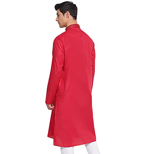 Image of Sanwara Men's Cotton Regular Kurta