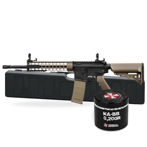 UMBRELLA ENTERPRISE Fucile Softair Elettrico Delta Pioneer Recon AEG Rifle 10' - Nero|FDE