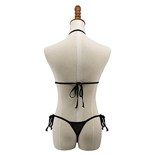 SHERRYLO Sheer Bikini Mini Micro Bikinis See Through Extreme Swimsuit Brazilian G String Thong Microkini Exotic Bathing Suit