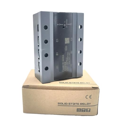 Relais statique triphasé SSR-10DA DC-AC pour contrôle industriel stable