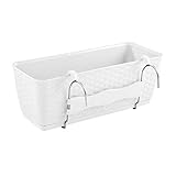 Terra Blumenkasten Ratolla Set 50 cm, weiß