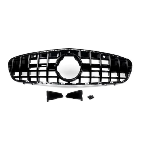 Grille Calandre Avant pour SL550 R231 Style Course Verticale - 2