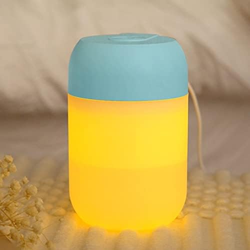 WDBBY Mini Portable Air Humidifier Ultrasonic Aroma Diffuser Aromatherapy Humidifier (Color : D, Size : 7.5 * 12cm)