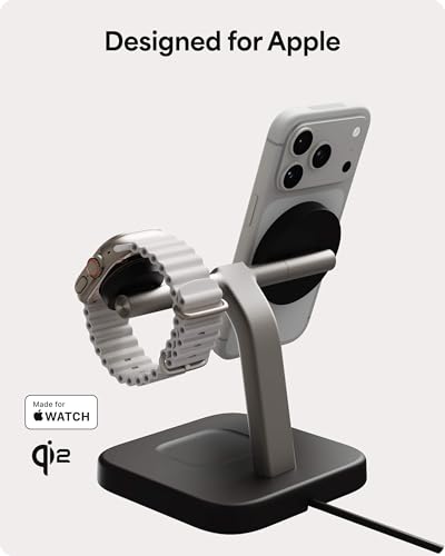 Mophie 3-in-1 Wireless Charging Stand – MagSafe iPhone, Apple Watch & AirPods, 15W — view 8