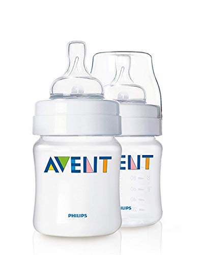 Image of Philips Avent Natural Teat Fast Flow 6 Months+ (2pcs) with Philips Avent Anti Colic Bottle 125ml (Twin Pack)