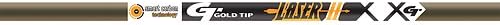 Gold Tip Laser II Crossbow 22-Inch Raw Shafts (12-Pack)