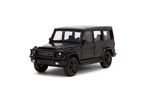 Jada Pink Slips 1:32 W1 Mercedes Benz G Class 4x4 Die-Cast Car, Toys for Kids and Adults (Black)