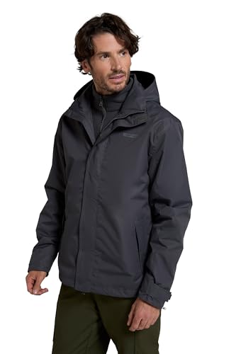 Mountain Warehouse Fell Mens 3 in 1 Water Resistant Jacket -...