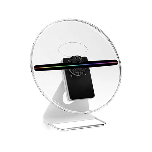 Wentylator holograficzny 3D z reklamą SD LED Wentylator z wyświetlaczem holograficznym 3D do biura stacjonarnego