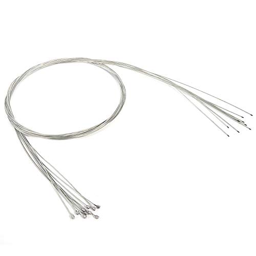 Aosiyp 10pcs Bicycle Derailleur Shifter Cables, Bike Derailleur Cable Road Shift Cable Inner Shift Cable for Bicycle