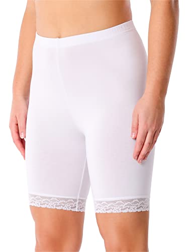 Merry Style Damen Kurze Leggings mit Spitze Freizeithose High Waist...
